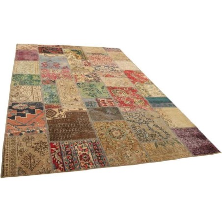 tappeto persia vintage patchwork cm 203x313 2