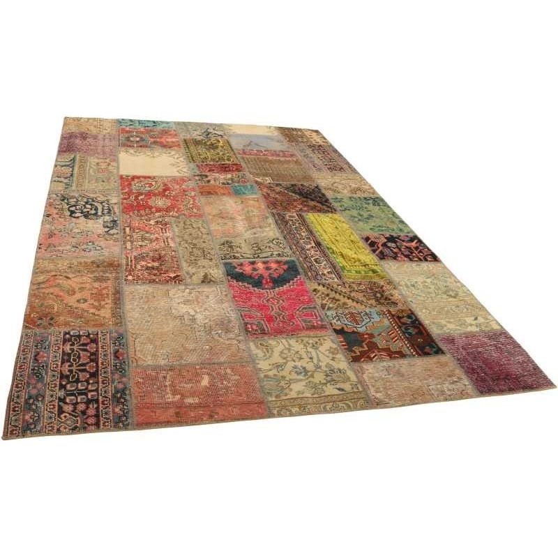 tappeto persia vintage patchwork cm 203x307 2