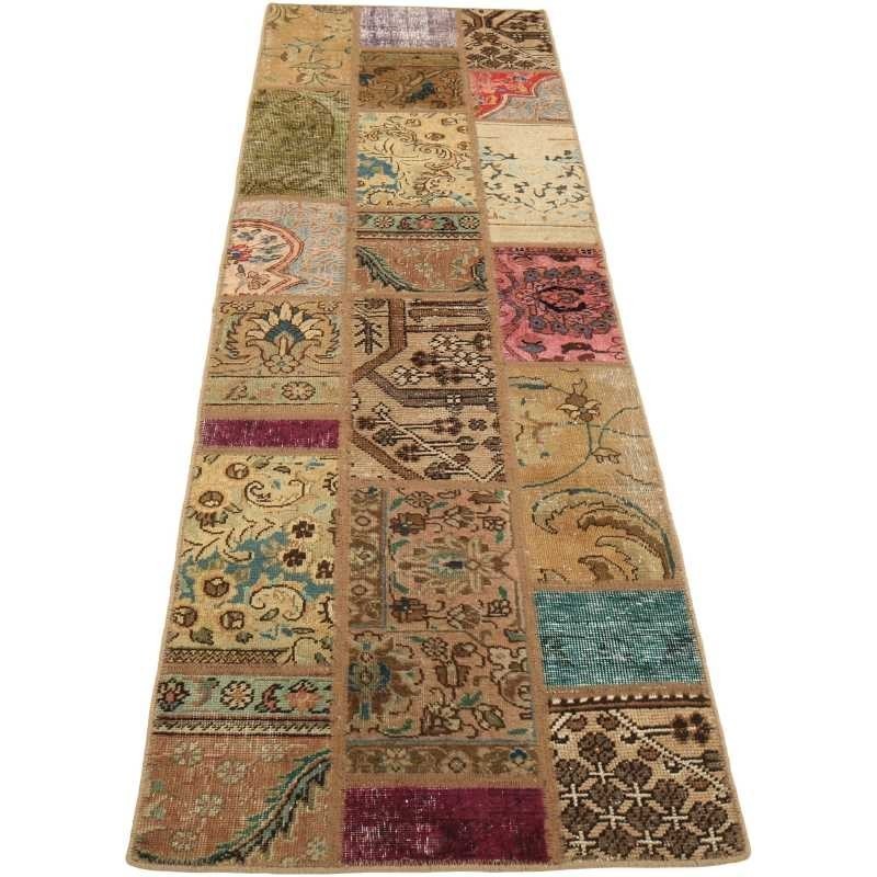 tappeto persia vintage patchwork cm 72x253 2