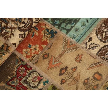 tappeto persia vintage patchwork cm.72x252 0