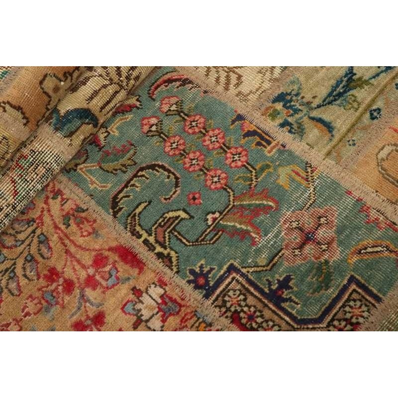 tappeto persia vintage patchwork cm.72x253 0