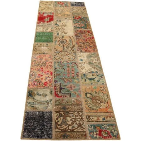 tappeto persia vintage patchwork cm 72x253 2