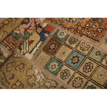 tappeto persia vintage patchwork cm.72x252 0