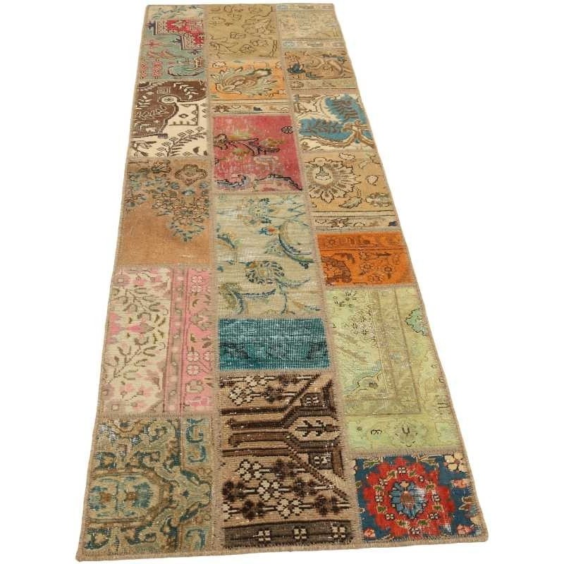tappeto persia vintage patchwork cm 72x253 2