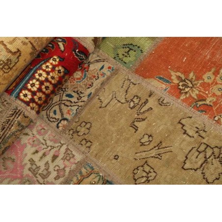 tappeto persia vintage patchwork cm.72x253 0