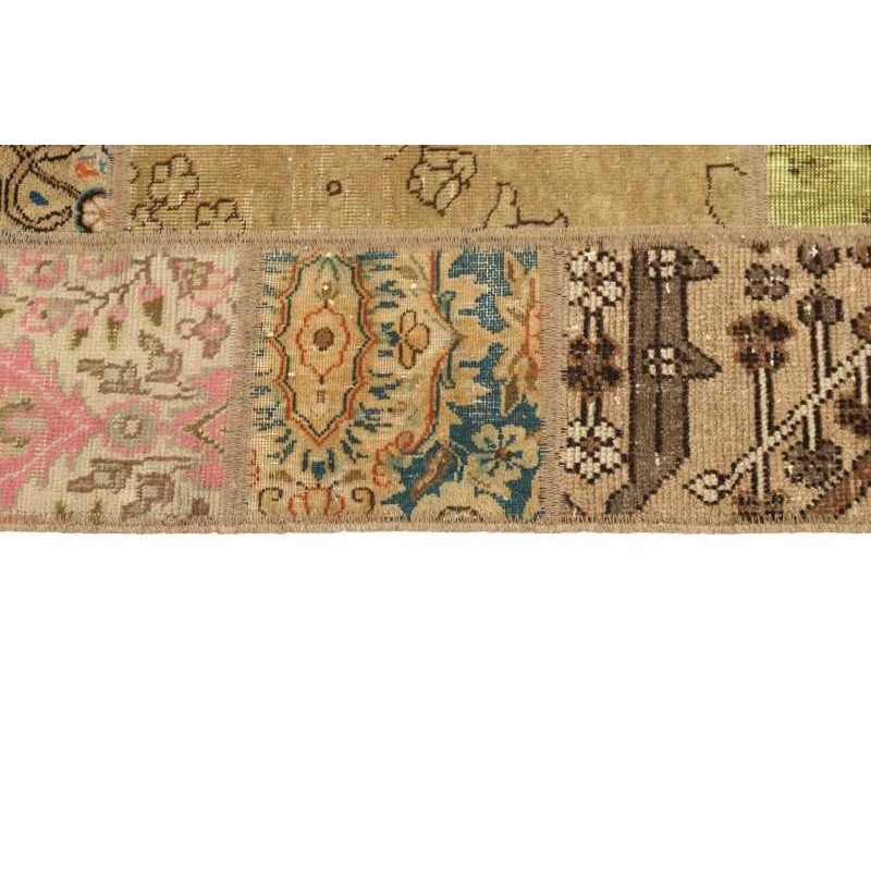 tappeto persia vintage patchwork cm.72x253 1