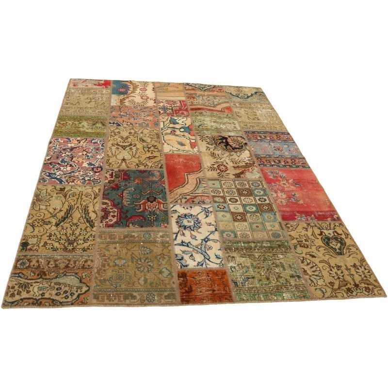 tappeto persia vintage patchwork cm 168x232 2