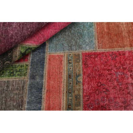 tappeto persia vintage patchwork cm.164x241 0