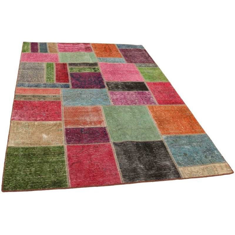 tappeto persia vintage patchwork cm 164x241 2
