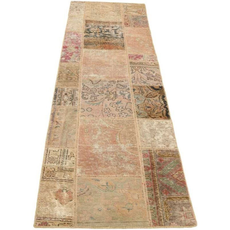 tappeto persia vintage patchwork cm 72x253 2