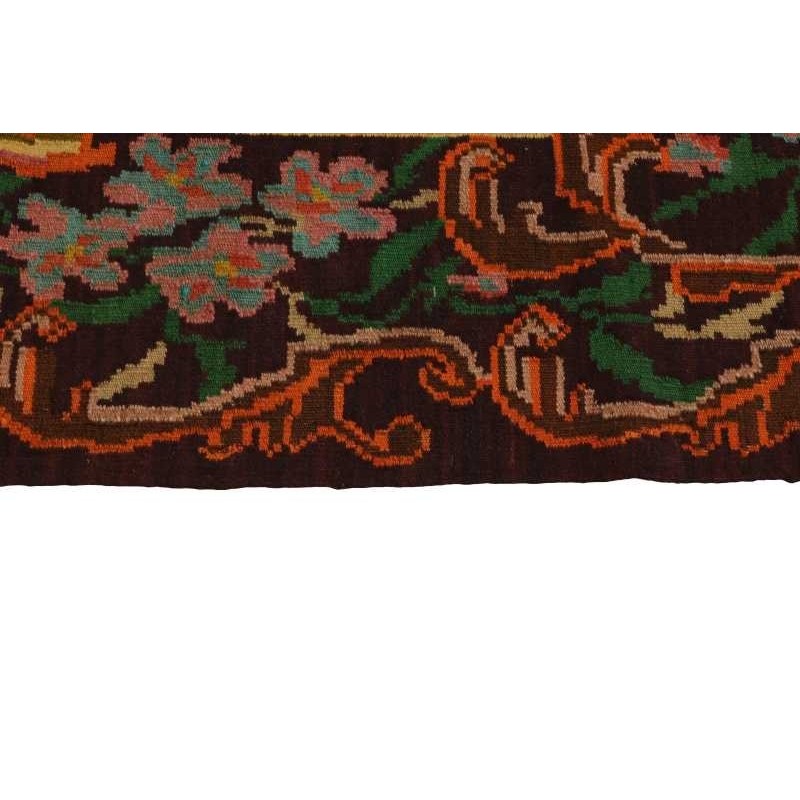 tappeto moldavia rose kelim old cm 193x307 2