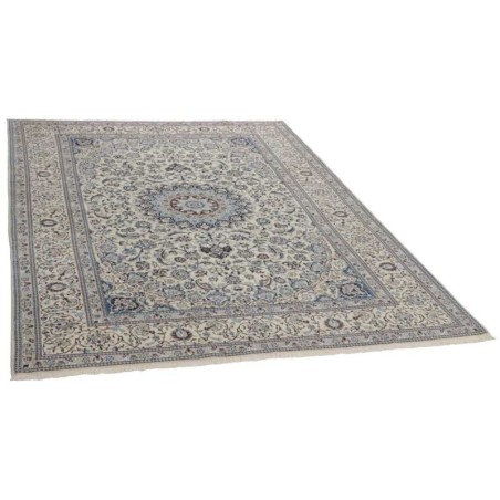 tappeto persia nain fine con seta cm 245x348 3