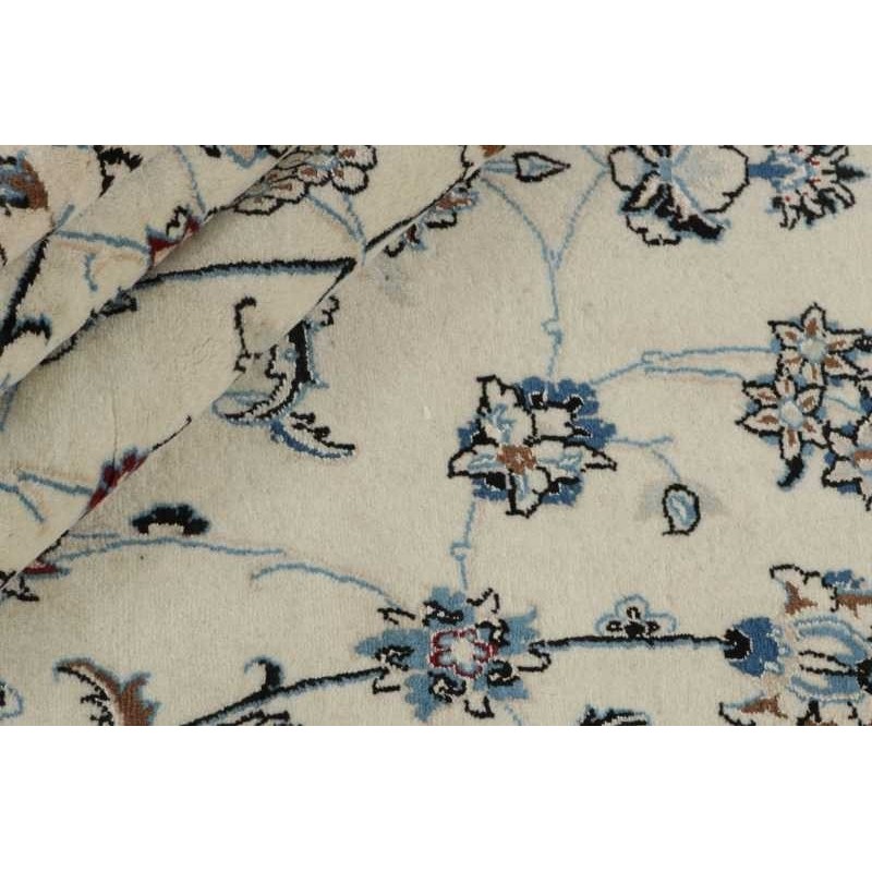tappeto persia nain fine con seta cm.247x356 1