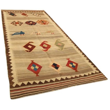 tappeto persia kelim old cm 147x320 3
