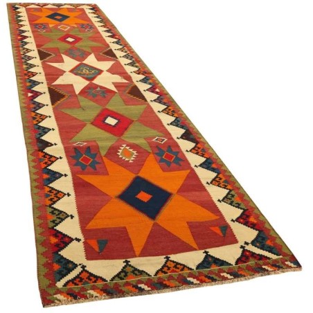 tappeto persia kelim old cm 121x413 3