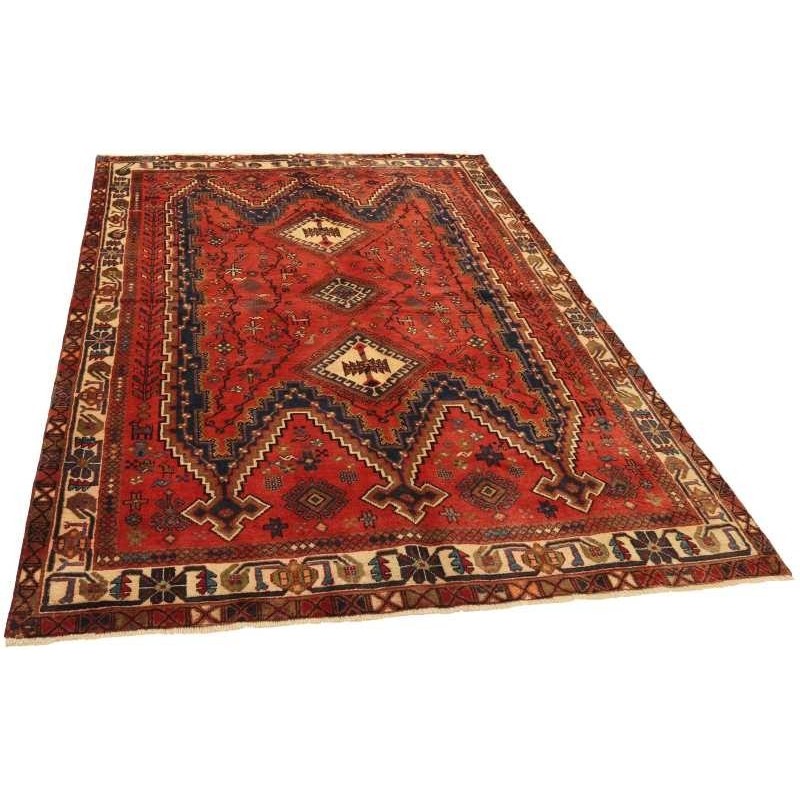 tappeto persia kashghai cm 160x241 3