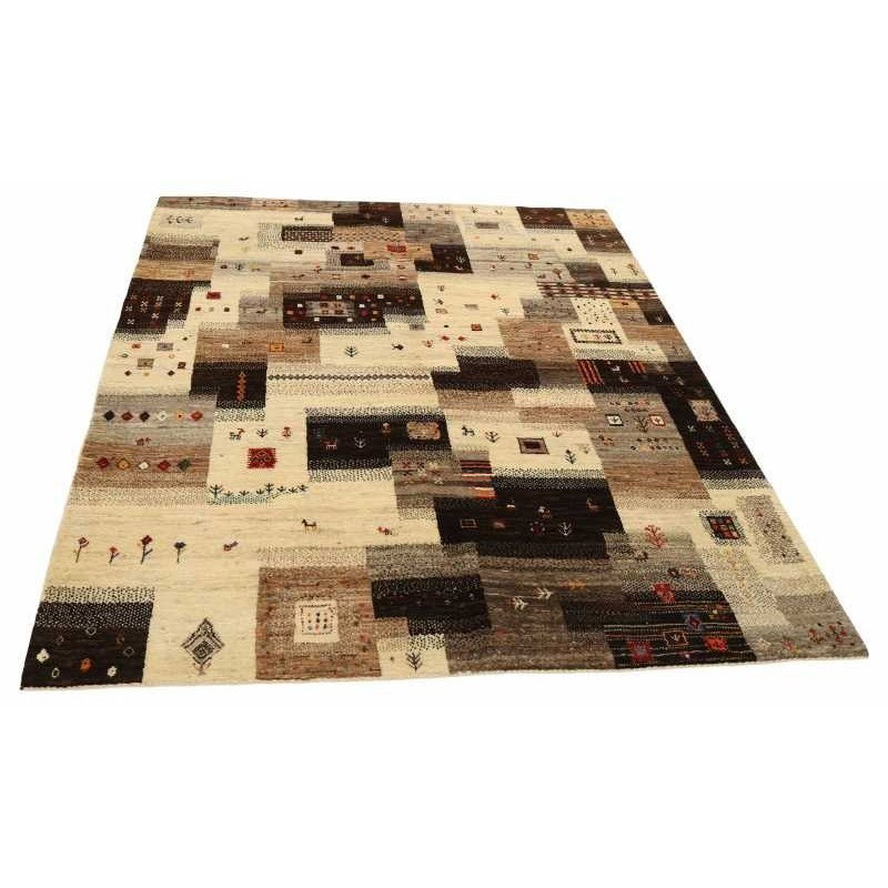 tappeto persia gabbeh fine cm 164x207 3