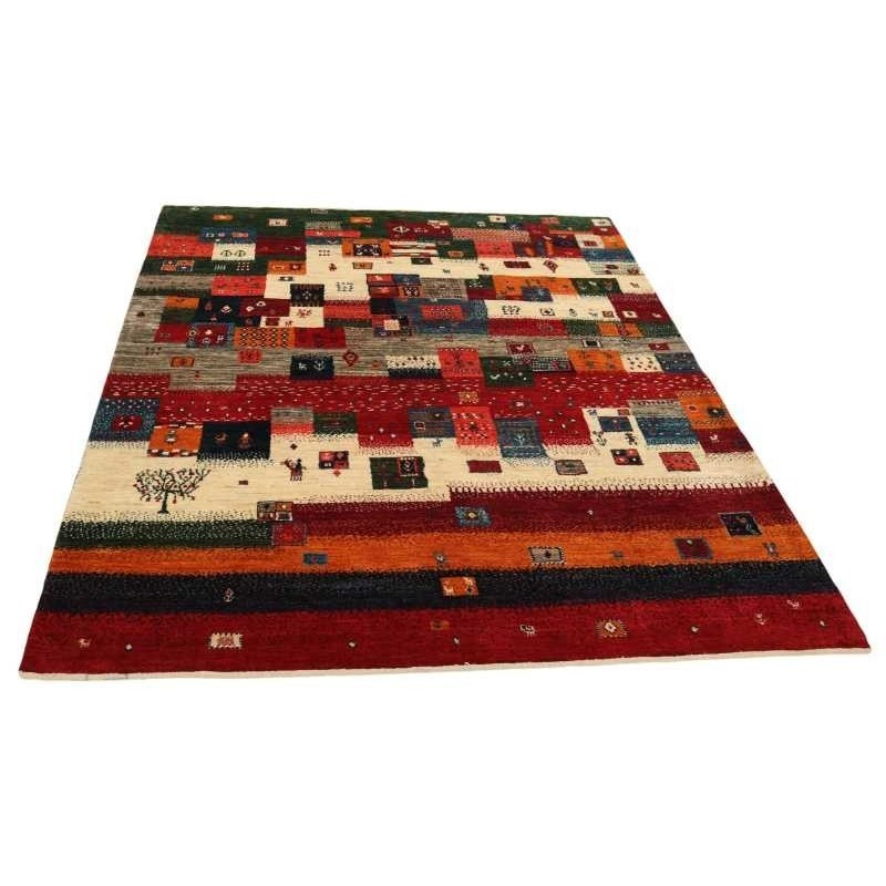 tappeto persia gabbeh fine cm 167x213 3