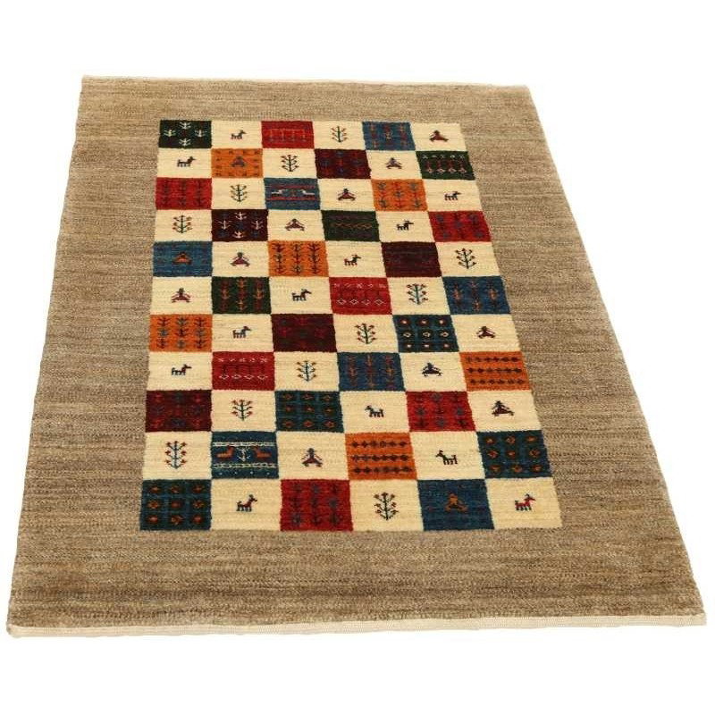 tappeto persia gabbeh fine cm 87x126 3