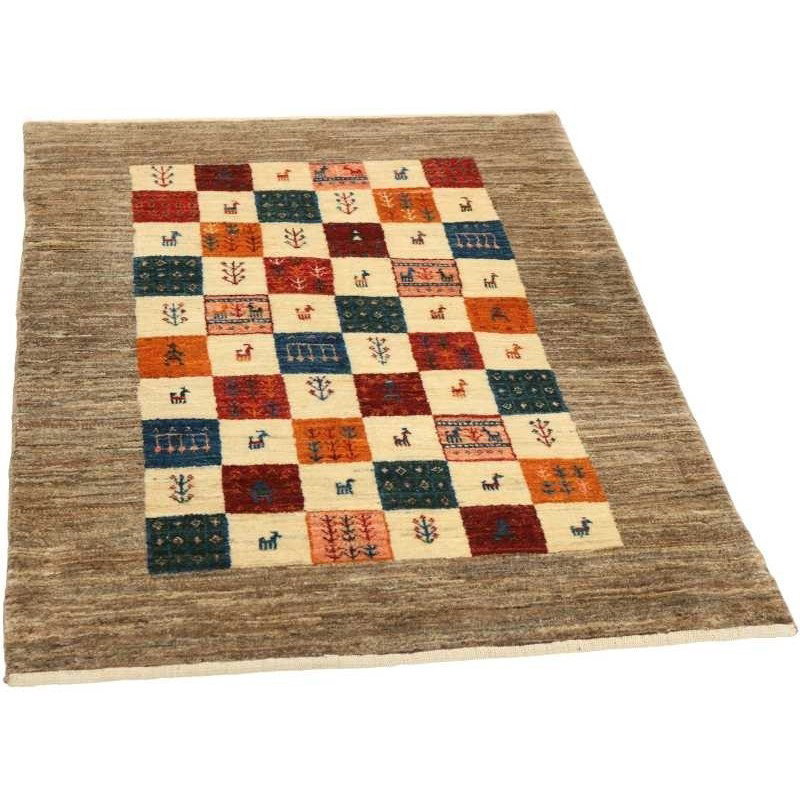 tappeto persia gabbeh fine cm 88x127 3