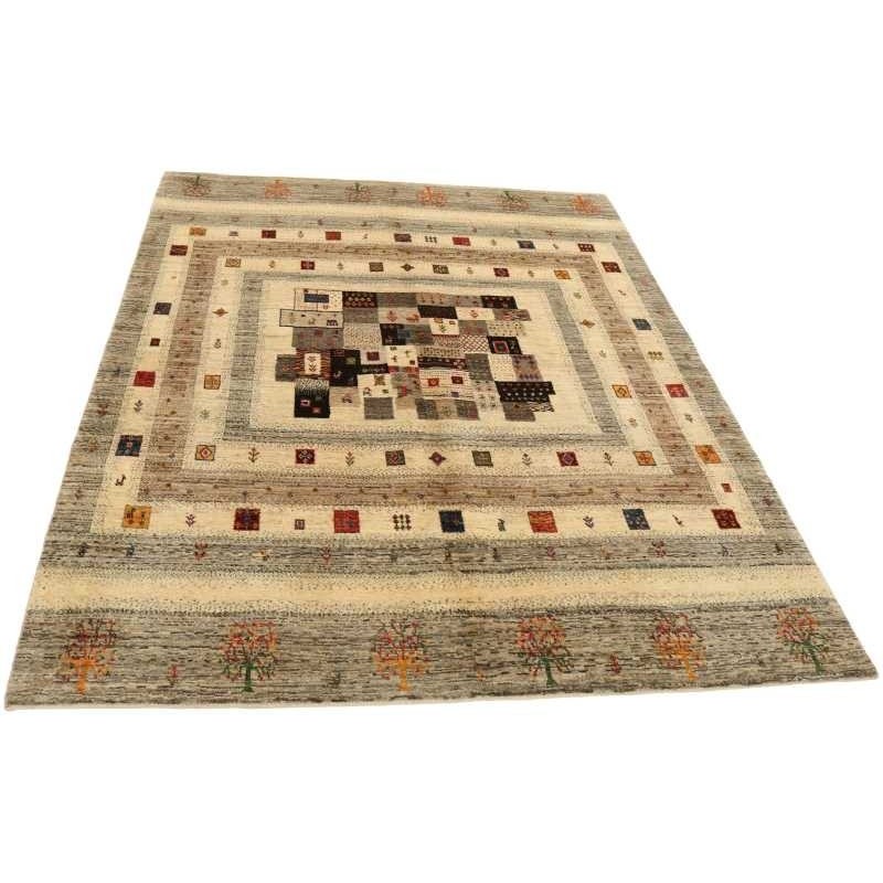 tappeto persia gabbeh fine cm 163x216 3