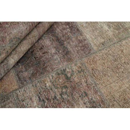 tappeto persia vintage patchwork cm.250x250 0