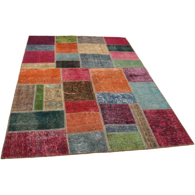 tappeto persia vintage patchwork cm 162x238 2