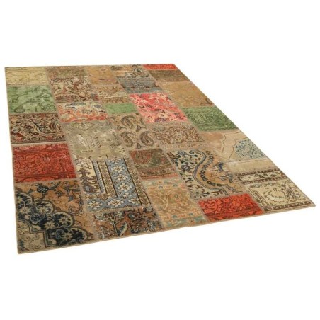 tappeto persia vintage patchwork cm 168x231 2