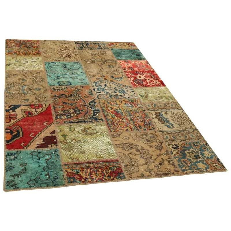 tappeto persia vintage patchwork cm 140x200 2