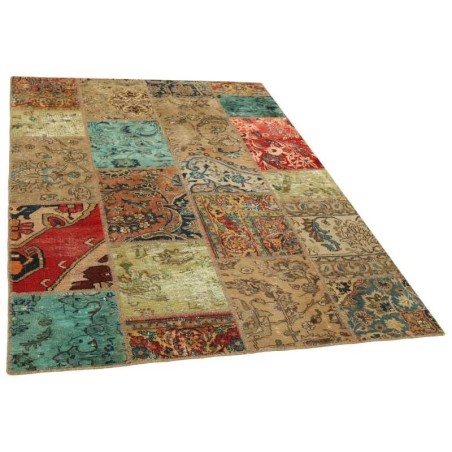 tappeto persia vintage patchwork cm 140x200 2