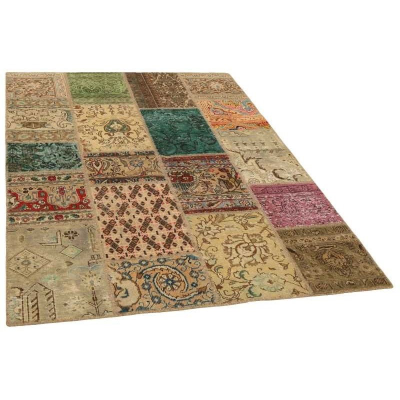 tappeto persia vintage patchwork cm 141x201 2