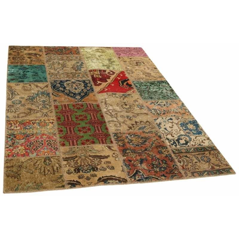 tappeto persia vintage patchwork cm 141x201 2