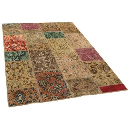 tappeto persia vintage patchwork cm 141x200 2
