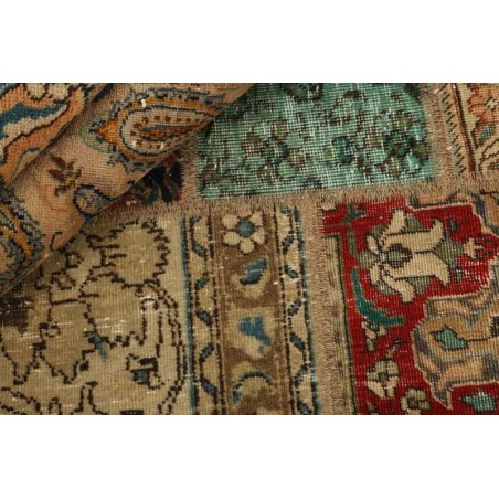 tappeto persia vintage patchwork cm.141x201 0