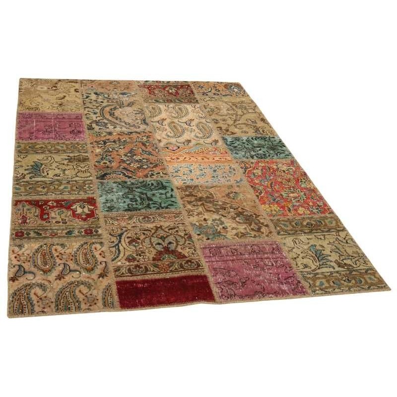 tappeto persia vintage patchwork cm 141x201 2