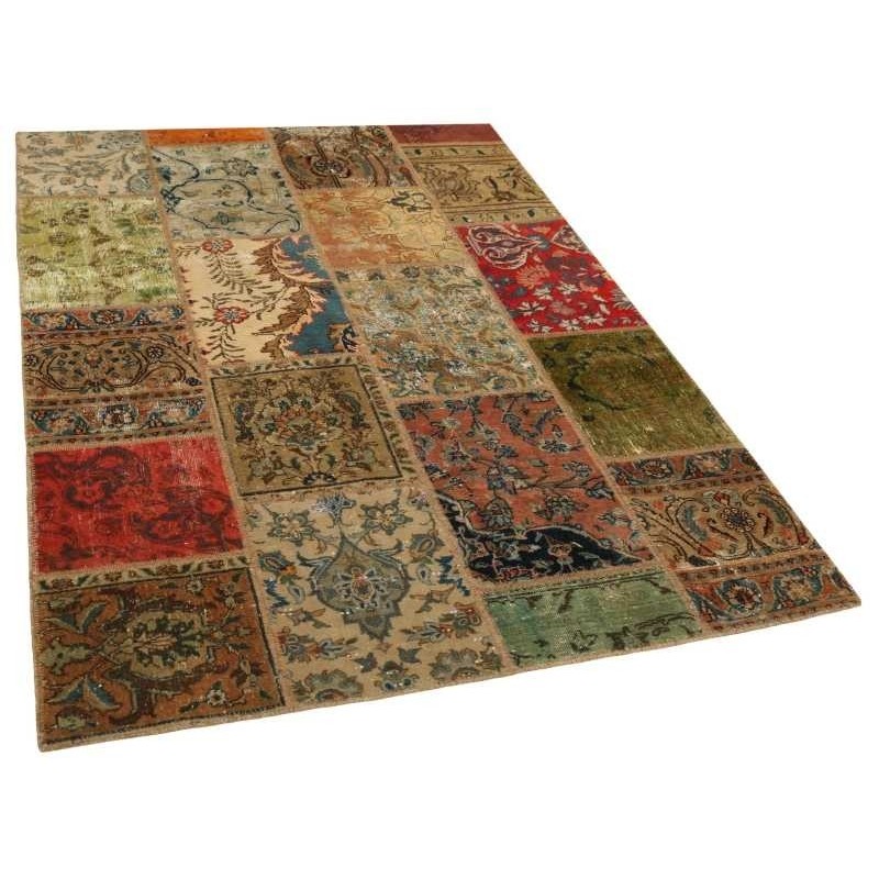 tappeto persia vintage patchwork cm 141x200 2