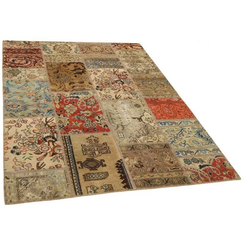 tappeto persia vintage patchwork cm 141x201 2