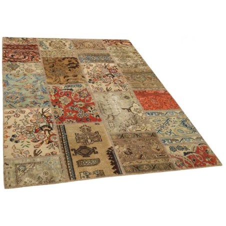 tappeto persia vintage patchwork cm 141x201 2