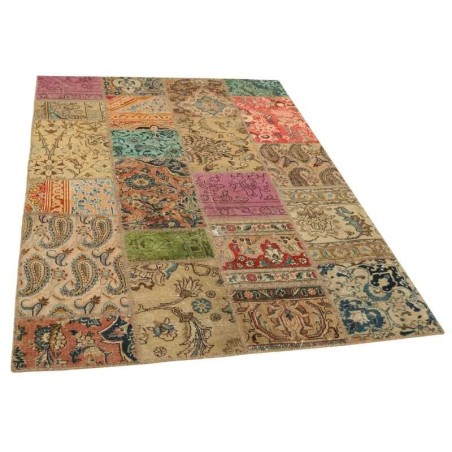 tappeto persia vintage patchwork cm 141x201 2