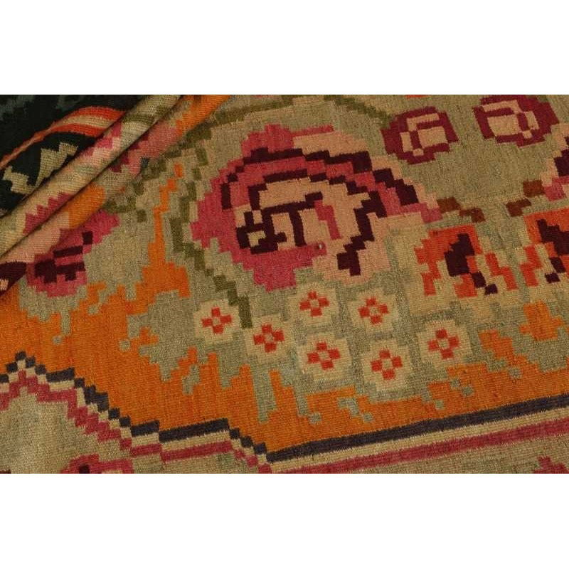 tappeto moldavia rose kelim old cm.202x330 1