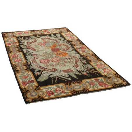 tappeto moldavia rose kelim old cm 197x335 3