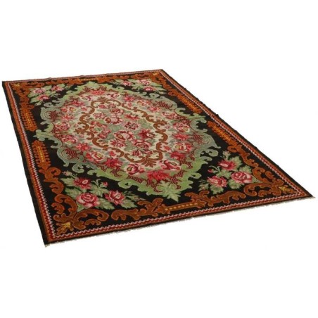 tappeto moldavia rose kelim old cm 228x342 3