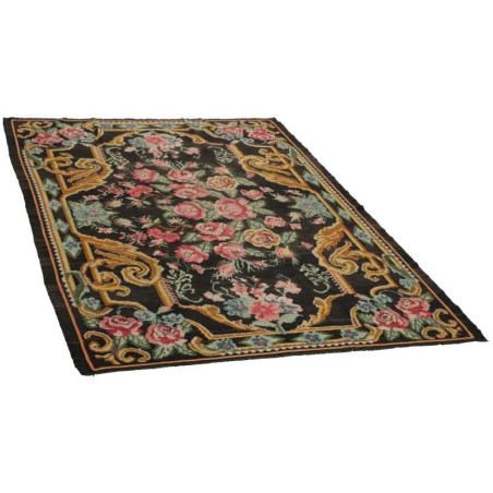 tappeto moldavia rose kelim old cm 186x280 3