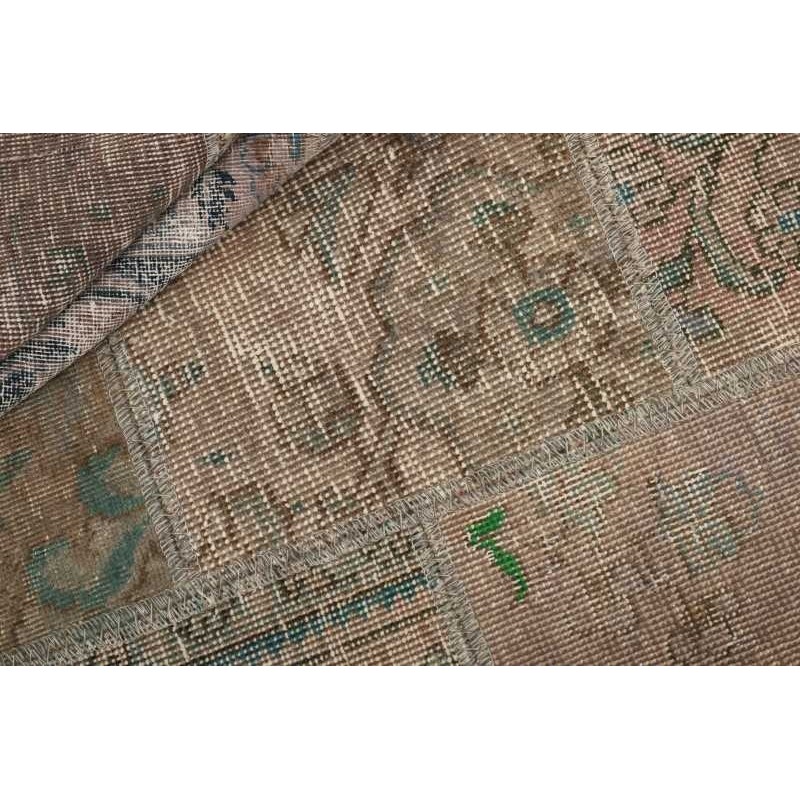 tappeto persia vintage patchwork cm.150x150 0