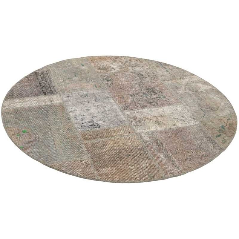tappeto persia vintage patchwork cm 150x150 2