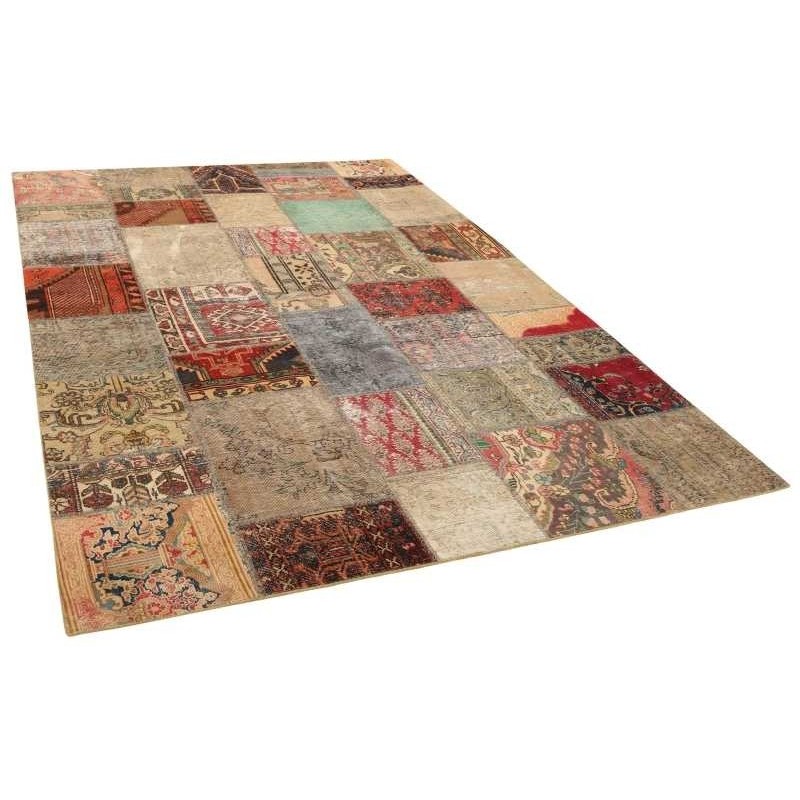 tappeto persia vintage patchwork cm 202x301 2