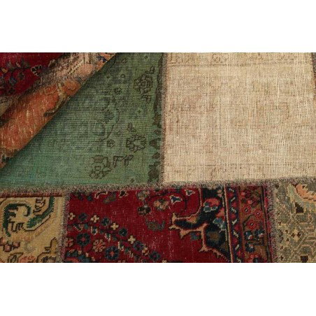 tappeto persia vintage patchwork cm.203x299 0