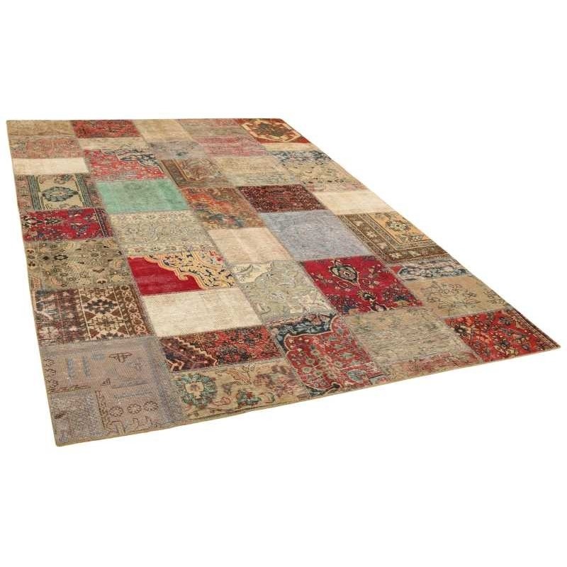 tappeto persia vintage patchwork cm 202x298 2