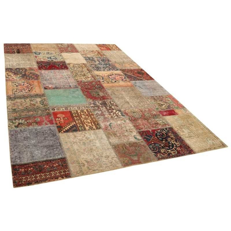 tappeto persia vintage patchwork cm 205x297 2
