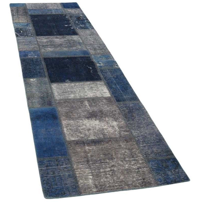 tappeto persia vintage patchwork cm 80x302 2